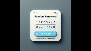 Random Password Generator