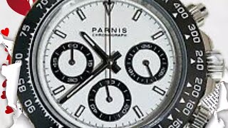 Parnis Cronógrafo Mecaquartz &quot;Daytona&quot; | Relojes para Todos