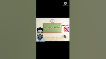 Bluehost Vs Hostinger Which Is Best #blogging #hosting #shorts #shortvideo #viral