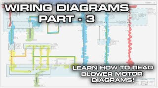 Wiring Diagrams Part 3 - How To Read Automotive HVAC / Blower Motor Control Wiring Diagrams