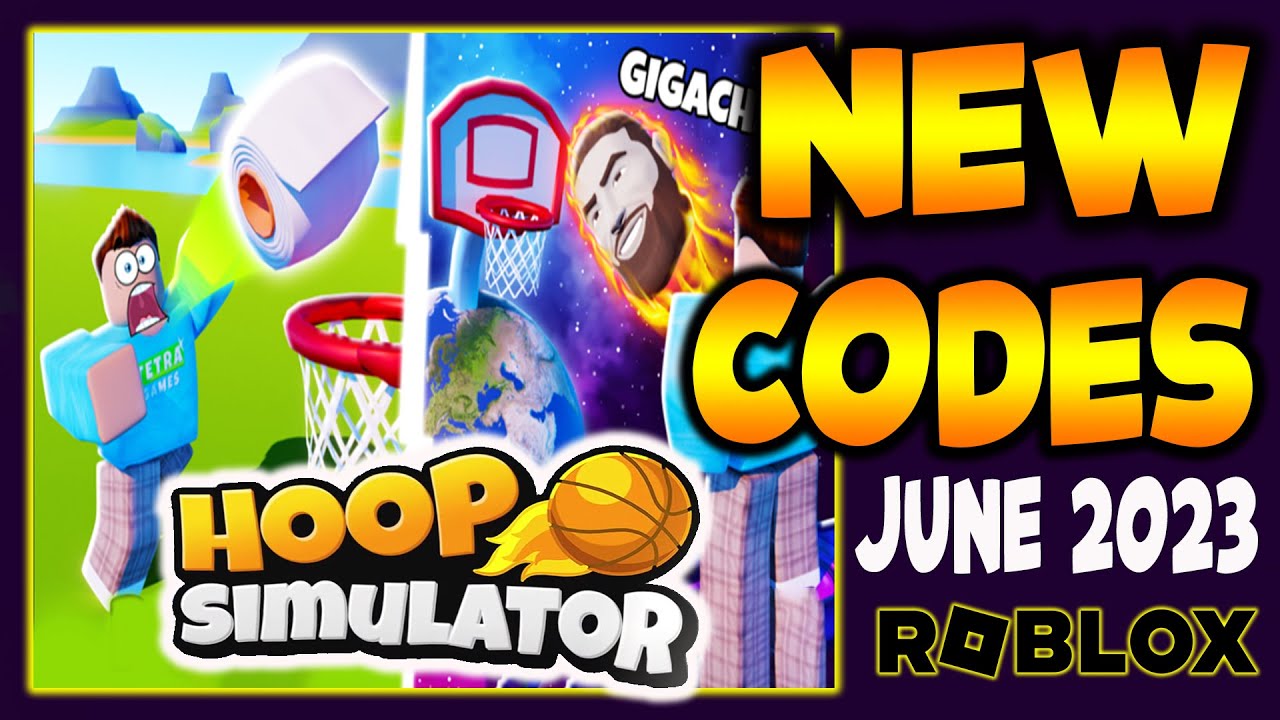  NEW CODES FOR HOOP SIMULATOR IN JUNE 2023 ROBLOX ROBLOX CODES IN ONE MINUTE YouTube