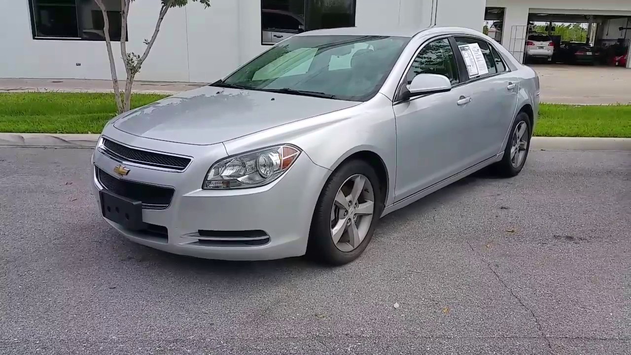 2011 Chevrolet Malibu Lt Silver - YouTube