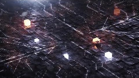 Neon Circuit Board  Stock Motion Graphics