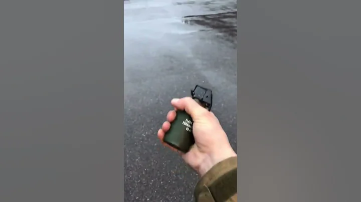 This is what a real life flashbang looks like outdoors