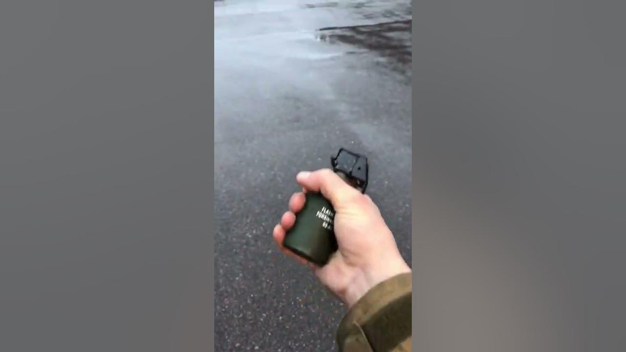 This Is What A Real Life Flashbang Looks Like Outdoors YouTube 