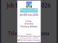 Job EB3 2026: Nhân viên Lễ Tân khách sạn, khu nghỉ dưỡng, tiểu bang Alabama, phí 23.8k