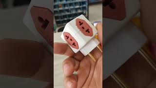 Te Adaptador De Tomada Cubo 4 Saídas