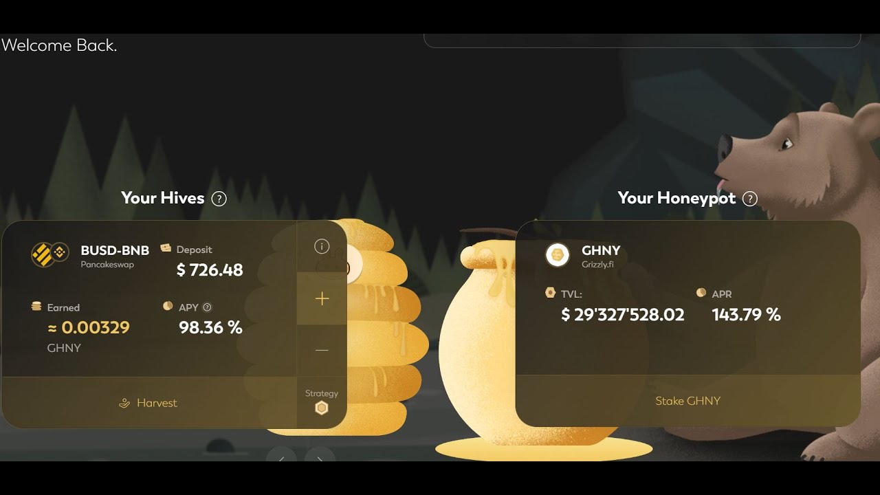 Kurzinfo: Umschichtung in #GHNY und #Grizzly.fi + #Palmswap Mini ...