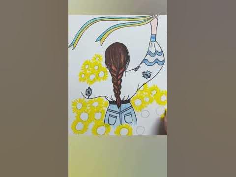 Малюємо Україну #art #coloring #artist # - YouTube