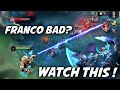 FRANCO IS BAD IN RANK THEY SAID.... THIS VIDEO PROVES THEM WRONG!