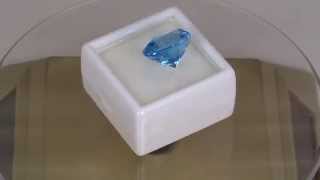 Large Blue Topaz Eye Shape For Sale - Gem Hunters Online