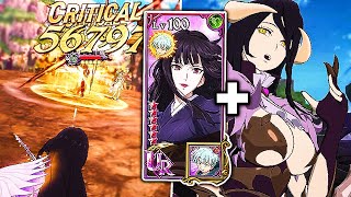 DOUBLE COLLAB WAIFU COMBO!! GLASS + ALBEDO INSTANT ONE TURN WHALES!! [7DS: Grand Cross]