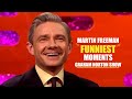 Martin Freeman FUNNIEST MOMENTS on The Graham Norton Show