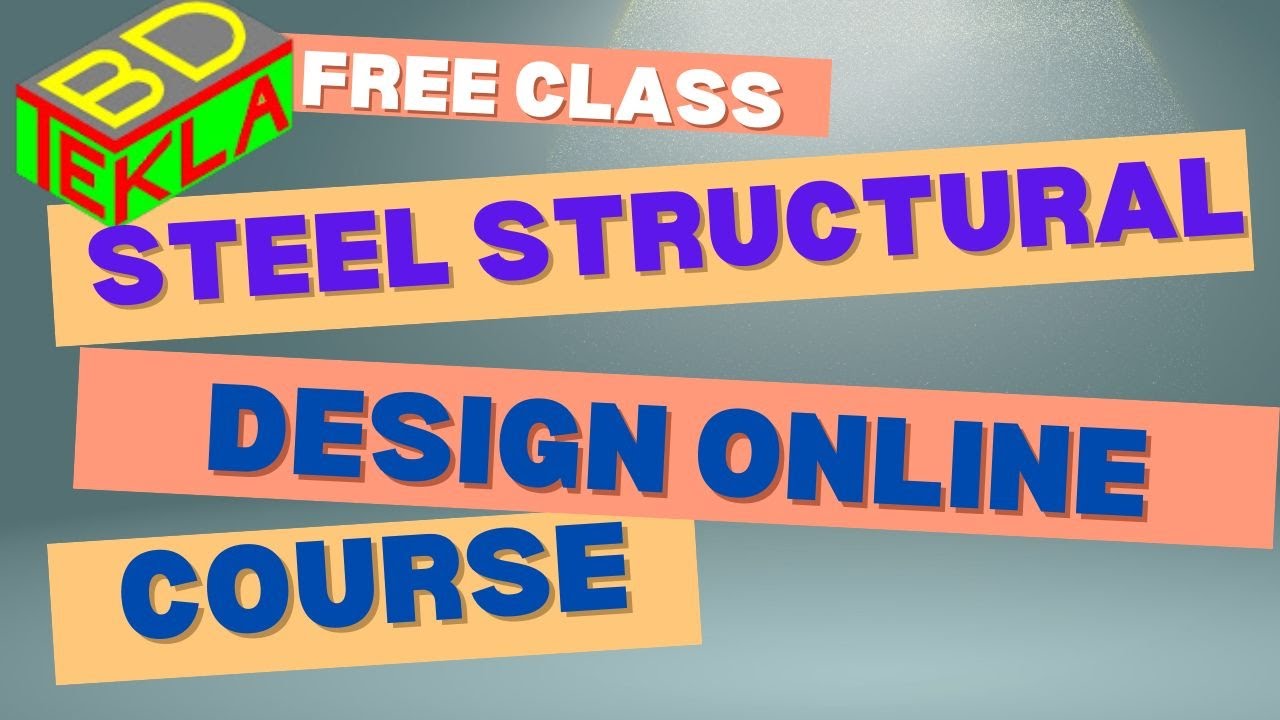 Steel Structural Design by staad pro Free class by TeklaBD || Engr ...