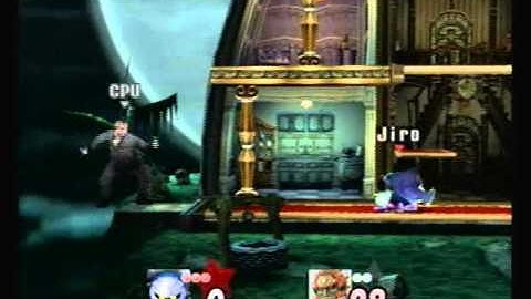 Brawl Hacks: Meta Knight (Me) VS Jason (CPU)