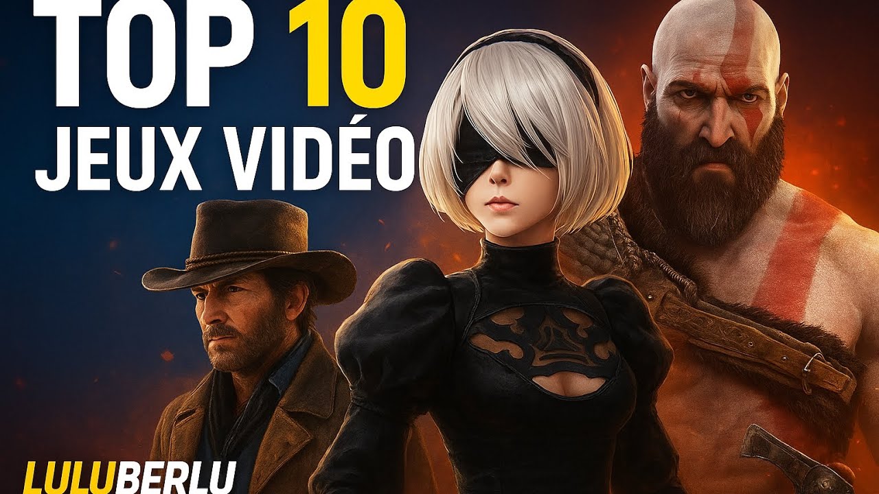 MON TOP 10 JEUX VIDEO (ces jeux vont vous retournez)