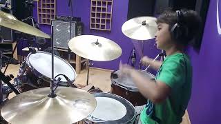 Imagine Dragons - Thunder drum cover by Alan , 10 years old boy