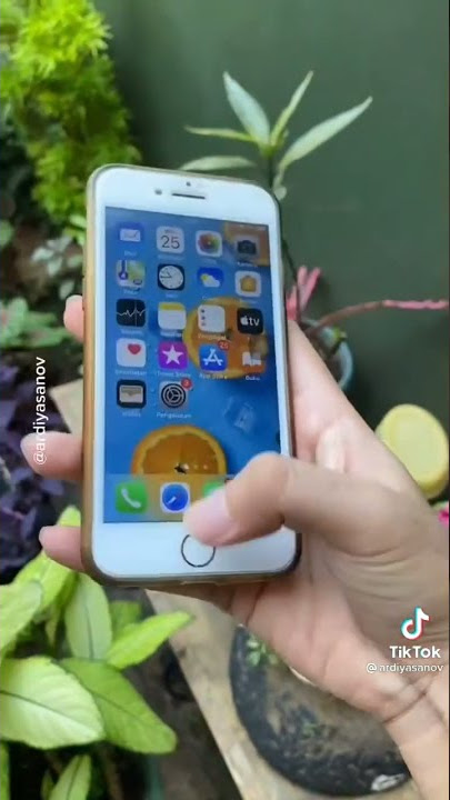 Bersihkan sampah Iphone gampang bangett!! #shorts