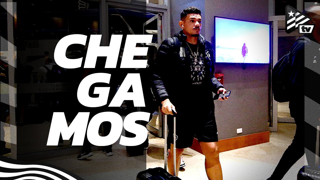 Botafogo chega na Colômbia para partida contra Júnior Barranquila