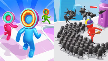 Layer Man vs Count Master - Gameplay MAX LEVELS SpeedRun Android iOS Ep 10