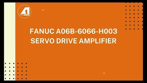 FANUC-A06B-6066-H003-Servo-Drive-Amplifier