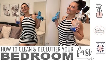 HOW TO CLEAN YOUR BEDROOM FAST || THE SUNDAY STYLIST