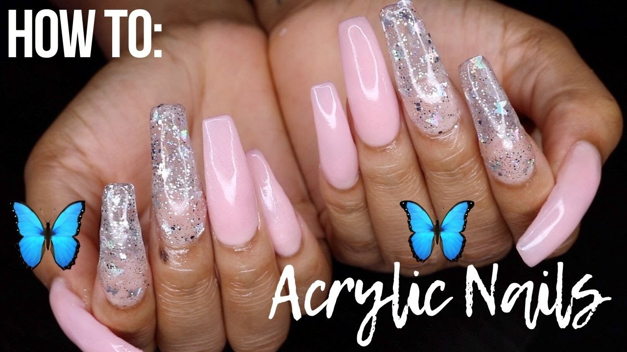 create your own acrylic nail design