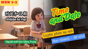 Luyện Nói Phản Xạ Tiếng Trung | Thời Gian Và Ngày Tháng | HSK 1–2