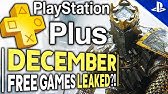 PlayStation (PS+) December 2019 - YouTube