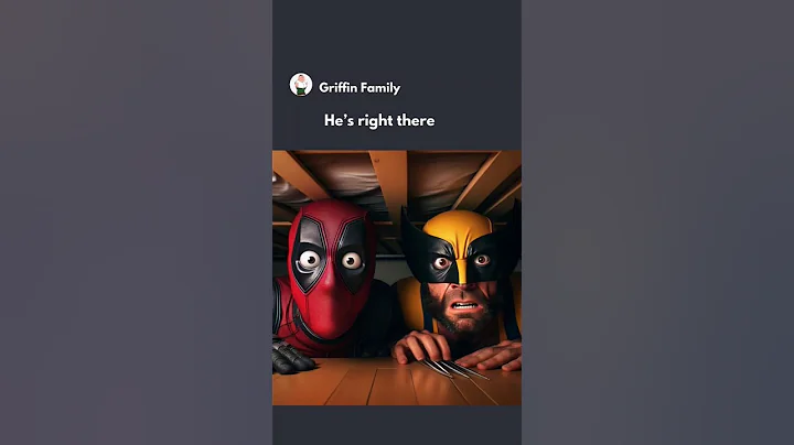 Don't make a sound (Ai Deadpool vs Wolverine Edition) #ai #aiart #chatgpt #shorts