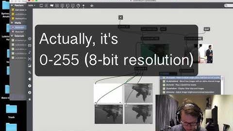 MAX/MSP In A Nutshell - Ep. 5 - Kinect Video Sloths