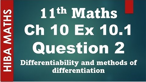 11th maths chapter 10 exercise 10.1 question 2 tn syllabus hiba maths