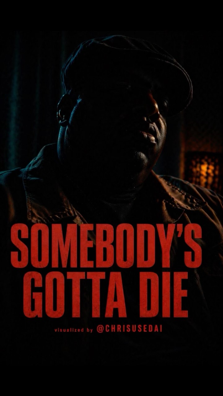 The Notorious B.I.G. - SOMEBODY'S GOTTA DIE (VISUALIZED BY