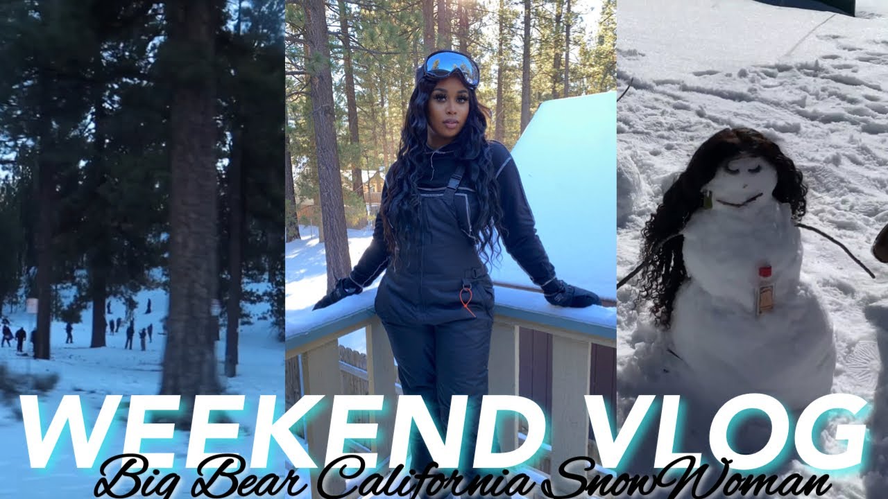 LIT WEEKEND VLOG! BUILDING SNOWMAN W/ WIG + GOING OUT + BOWLING & MORE | SIERRALOVV VLOGS