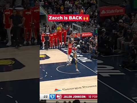 Now this is a sight for sore eyes 🇫🇷 #nba #zaccharierisacher #hawks #dunk
