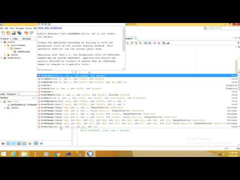 How to draw simple Line/oval in Java NetBeans GUI  (Source Code)_For Beginners