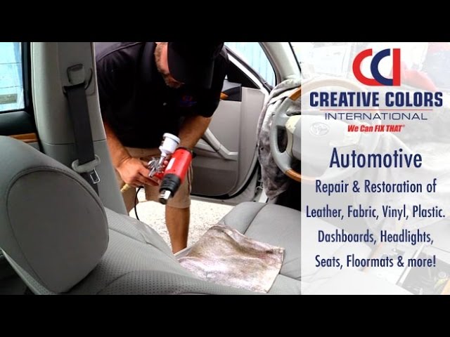 Vehicle Leather Interiors Repair & Restoration Service