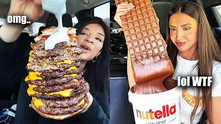 mukbangers EATING LIKE THE WORLD IS ENDING!! 😱