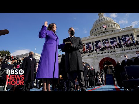 WATCH: Kamala Harris sworn in as vice president