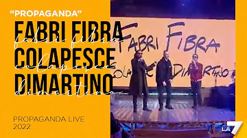 Fabri Fibra, Colapesce, Dimartino - Propaganda Live