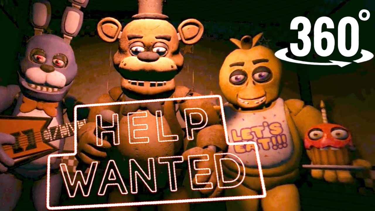 VR 360 Video FNAF Vent Repair Five Nights at Freddy's Help Wanted ...