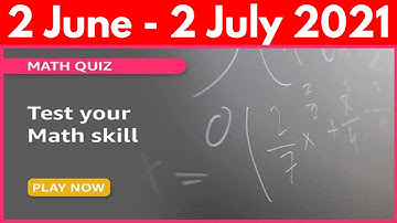 Amazon Test Your Math Quiz Answers Today | Win Champ | 2 June | Amazon Fun Zone Answers