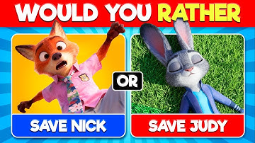 Would You Rather Zootopia 2 edition !!