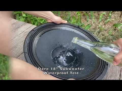 Subwoofer 18" Waterproof DARE AUDIAO II RADOS LINE ARRAY
