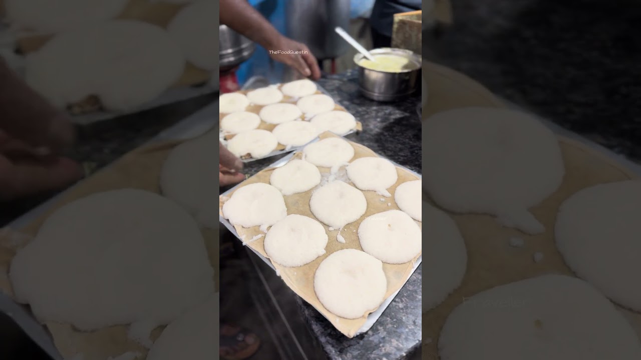 Trying this super soft idli chutney combo in Shivamogga | 
