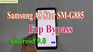 Samsung A8 Star Frp Bypass Without Pc on Android 9.0 Solution 2019.