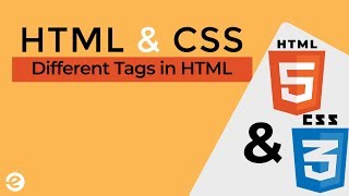 HTML 5| Different Tags in HTML5 2019 | Eduonix