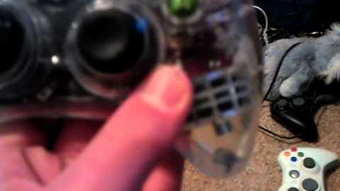 How to mod your xbox 360 Afterglow controller!