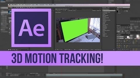 Adobe After Effects CS6 - How To 3D Motion Track With Only AE CS6