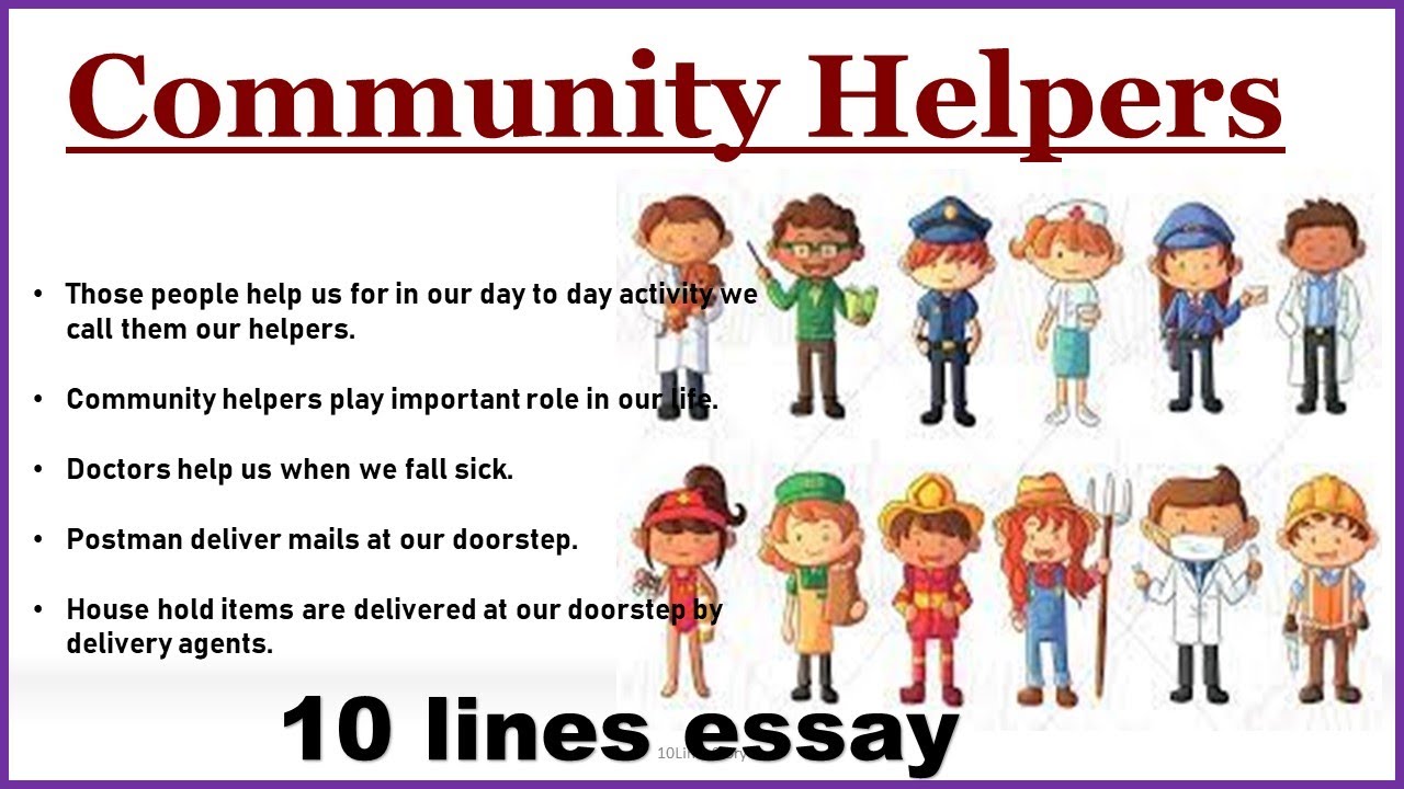 short essay on helpers
